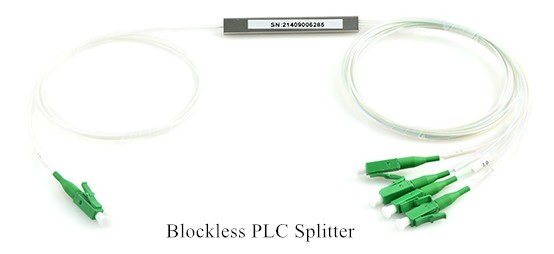 Blockless PLC splitter