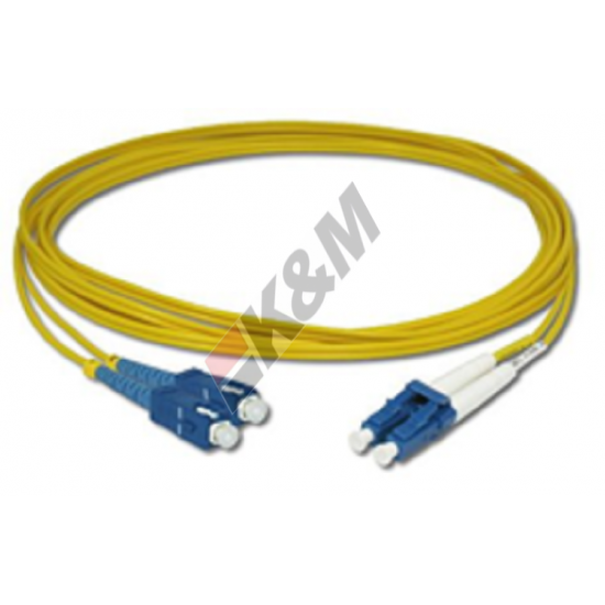  SCPC to LC PC SM DX G652D 2.0MM LSZH Patch Cord
